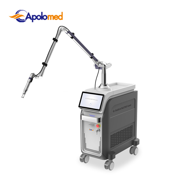 دستگاه Q-Switched ND YAG دستگاه لیزر پاک کننده خالکوبی ND YAG